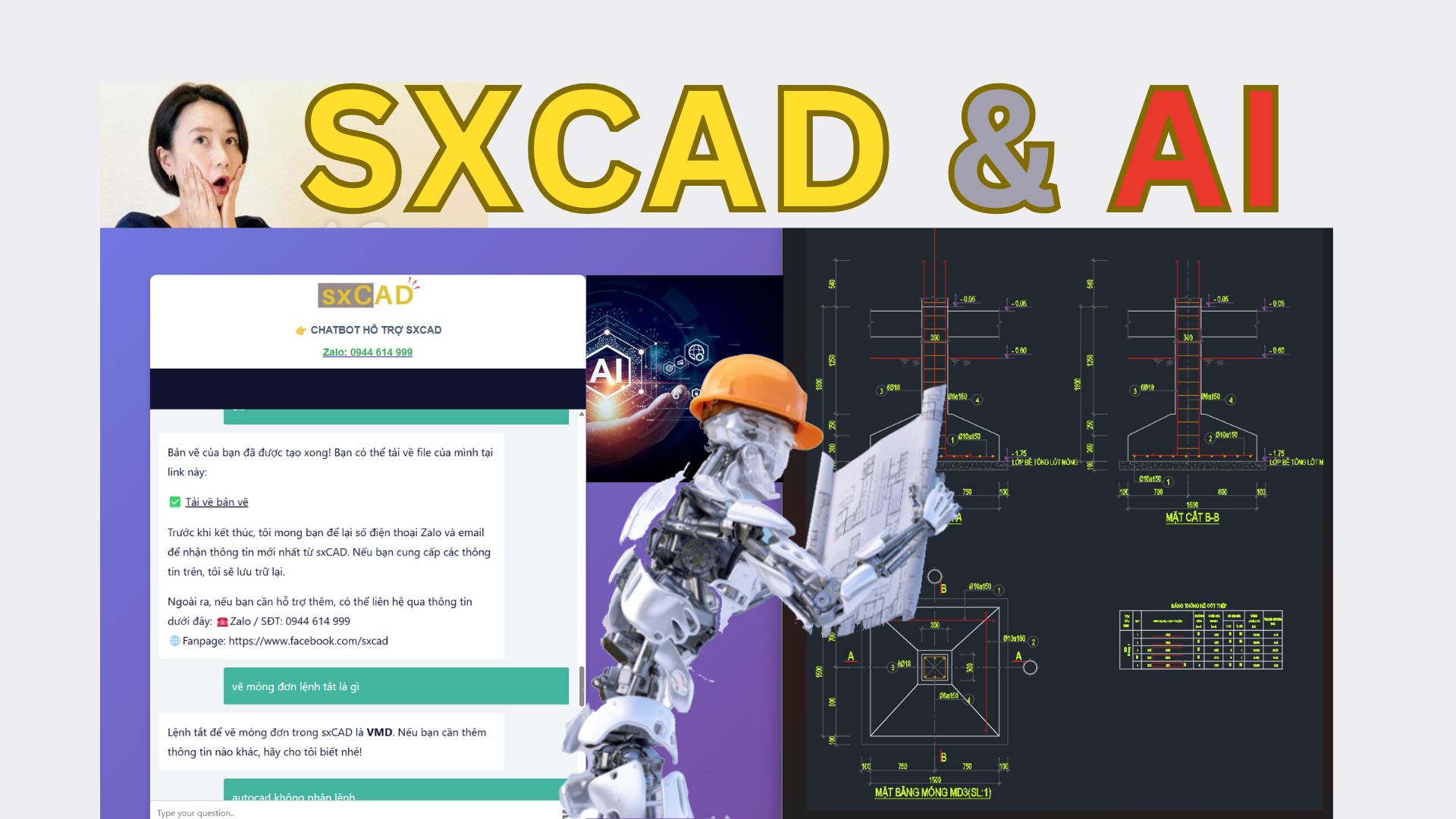 Xem ChatBot AI của sxCAD làm được gì trong 1 phút ?